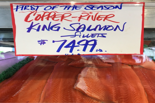 Sky-high prices for early Copper River reds and kings